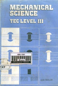 Image of Mechanical Science Tec Level Iii