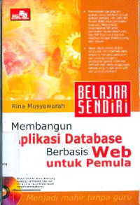 Image of Membangun Aplikasi Database Berbasis Web Untuk Pemula
