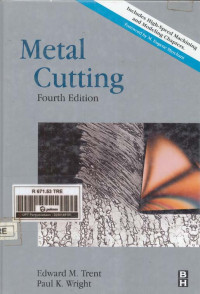 Image of Metal Cutting 4ed