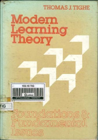 Image of Modern Learning Theory