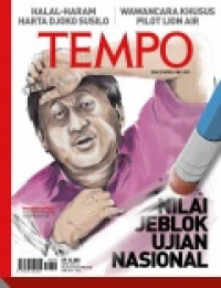 Image of TEMPO edisi 4209. Nilai Jeblok Ujian Nasional