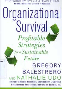 Image of Organizational Survival : Profitable Strategies for a Sustainable Future