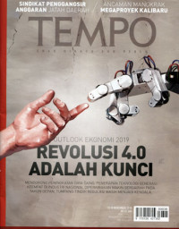 Image of TEMPO : Outlook Ekonomi 2019 Revolusi 4.0 Adalah Kunci