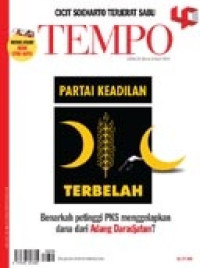 Image of TEMPO edisi 4101. Partai Keadilan Terbelah