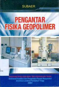 Image of Pengantar Fisika Geopolimer