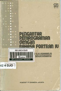 Image of Pengantar Pemrograman Dengan Bahasa Fortran Iv