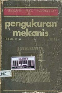 Image of Pengukuran Mekanis Jilid 1