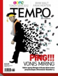 Image of TEMPO edisi 4193 . Ping !!! Vonis Miring
