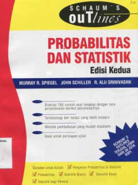 Image of Schaum's Outlines: Probabilitas dan Statistik ed 2