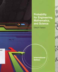 Image of Probability for Engineering, Mathematics, and Science