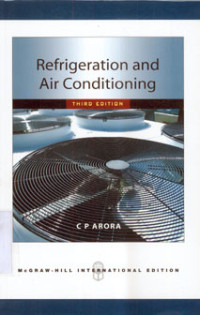 Image of Refrigeration and Air Conditioning 3ed