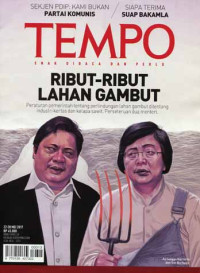 Image of TEMPO : Ribut-Ribut Lahan Gambut