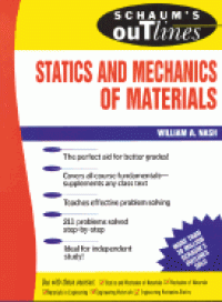 Image of Schaum's Outlines: Statics and Mechanics of Materials