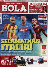 Image of BOLA : Selamatkan Italia!