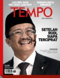 Image of TEMPO edisi 4225. Setelah Rudi Siapa Teciprat