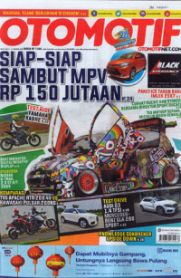 Image of OTOMOTIF no. 40/XXV. Siap - Siap Sambut MPV  Rp 150 JUTAAN