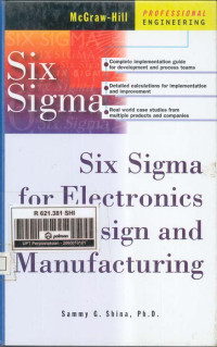Image of Six Sigma for Electronics Design and Manufacturing