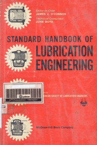 Image of Standard Handbook of Lubrication Engineering