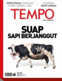 Image of TEMPO edisi 4197. Suap Sapi Berjanggut