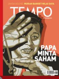 Image of TEMPO edisi 4343. Papa Minta Saham