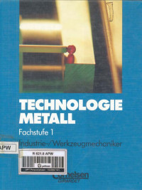 Image of Technologie Metall: Fachstufe 1