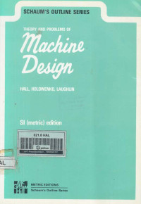 Image of Theory and Problems of Machine Design