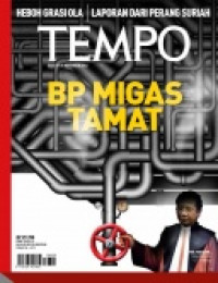 Image of TEMPO edisi 4186. BP Migas Tamat
