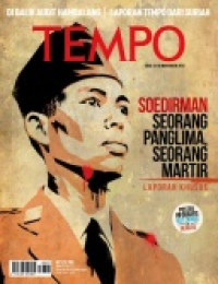 Image of TEMPO edisi 4185. Soedirman Seorang Panglima Seorang Martir