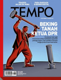 Image of TEMPO eidisi 4335. Beking Tanah Ketua DPR