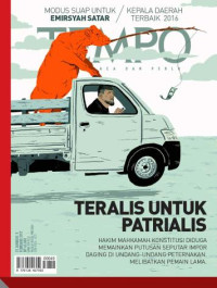 Image of TEMPO : Teralis Untuk Patrialis
