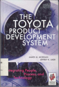 Image of The Toyota Product Development System: Integrating People, Process And Technology