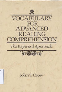 Image of Vocabulary For Advanced Reading Comprehension