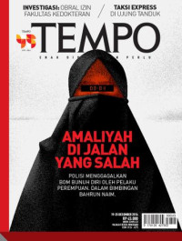 Image of TEMPO : Amaliyah Di Jalan Salah