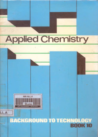Image of Applied Chemistry (Seri : Background To Technology Book 10)