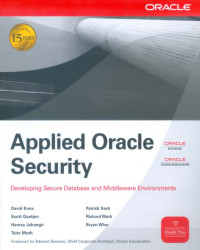 Image of Applied Oracle Security: Developing Secure Database and Middleware Environments