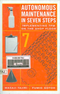 Image of Autonomous Maintenance In Seven Steps. Implementing TPM On The Shop Floor