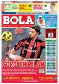 Image of BOLA edisi 2147.  Sorotan Milan