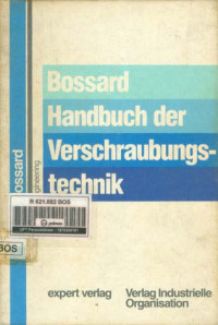 Image of Bossard Handbuch Der Verschraubungstechnik