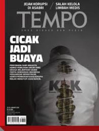 Image of TEMPO : Cicak jadi buaya