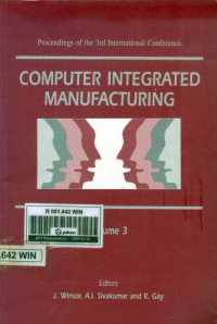 Image of Computer Integrated Manufacturing Vol.3 (Proceedings of 3Rd International Conference)