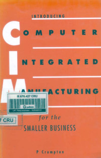 Image of Introducting CIM (Computer Integrated Manufacturing) for The Smaller Business