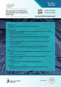 Image of Jurnal : The Journal of Indonesia Sustainable