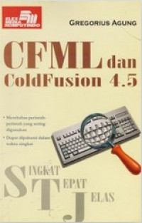 Image of Singkat Tepat Jelas CFML dan ColdFusion 4.5