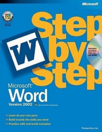 Image of Step By Step Microsoft Word Vesri 2002