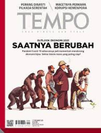 Image of TEMPO : Outlook Ekonomi 2021 SAATNYA BERUBAH