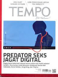 Image of TEMPO : Predator seks Jagat Digital