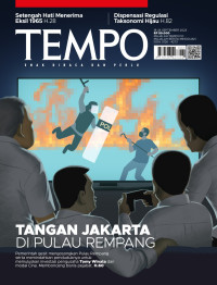 Image of TEMPO : TANGAN JAKARTA DI PULAU REMPANG