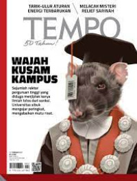 Image of TEMPO : WAJAH KUSAM KAMPUS
