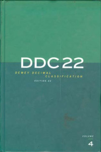 Image of Dewey Decimal Classification. DDC 22 vol 4 (Index)