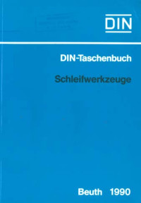 Image of DIN-Taschenbuch 108. Schleifwerkzeuge